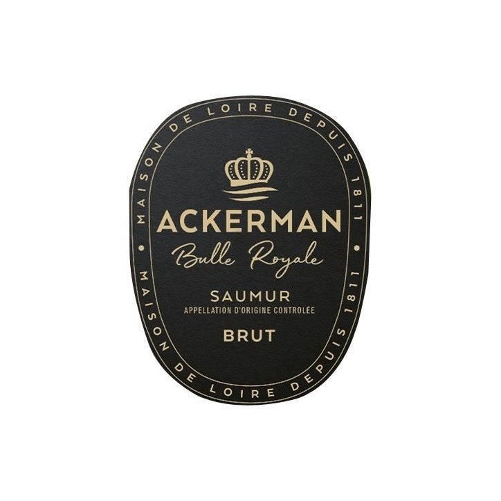 Ackerman Bulle Royale Brut - Saumur Brut - 75cl