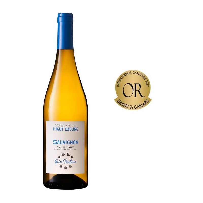 Domaine du Haut Bourg Sauvignon - Vin blanc du Vallée de la Loire 202 Domaine du Haut Bourg Sauvignon - Vin blanc du Vallée de la Loire 202