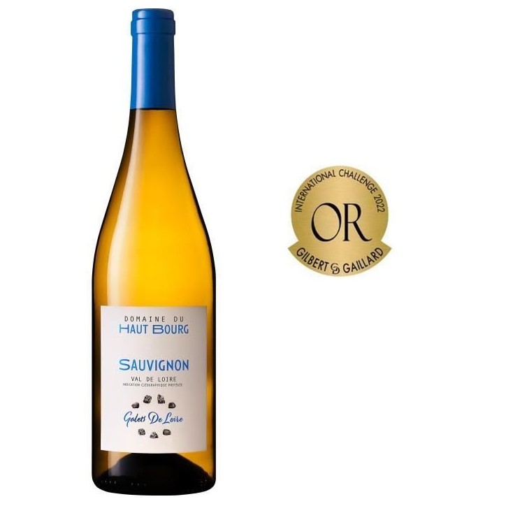 Domaine du Haut Bourg Sauvignon - Vin blanc du Vallée de la Loire 2023