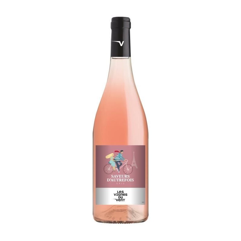 Saveurs d'Autrefois Les Vignes du Vent 2023 Côtes Catalanes - Vin ros Saveurs d'Autrefois Les Vignes du Vent 2023 Côtes Catalanes - Vin ros