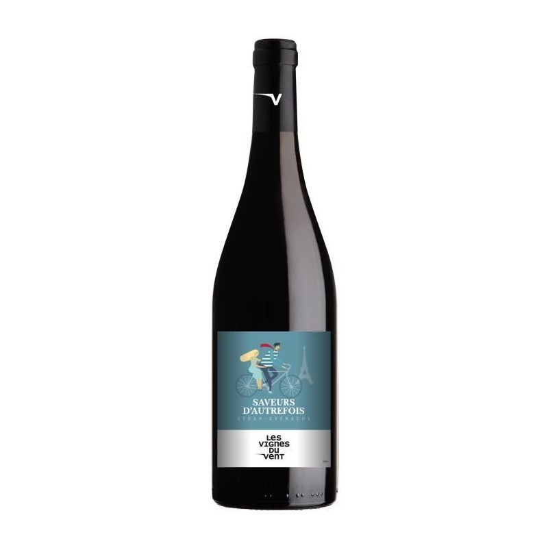 Saveurs d'Autrefois Les Vignes du Vent 2023 Côtes Catalanes - Vin rou