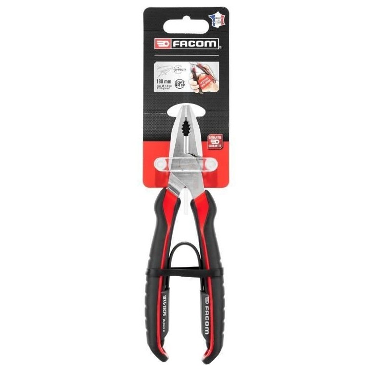 Pince universelle - FACOM - 187A.18CPEPB - 180 mm