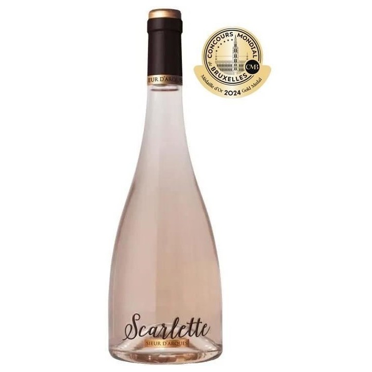 Scarlette Sieur d'Arques - IGP Pays d'Oc - Vin Rosé 75 cl