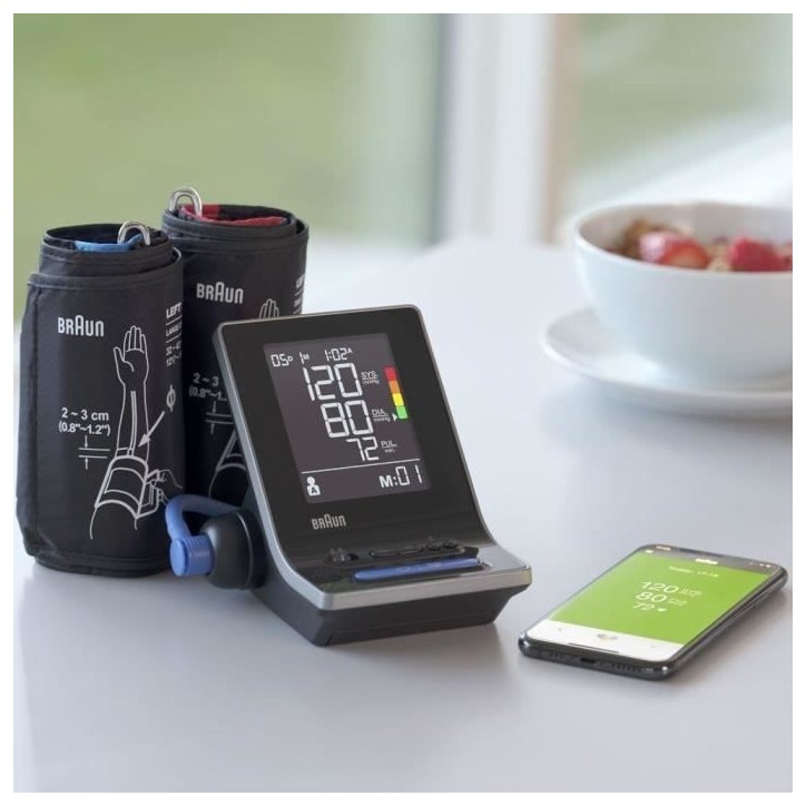 Tensiometre Braun Tensiometre intelligent ExactFit™ 5 Connect - BUA6350EU Tensiometre Braun Tensiometre intelligent ExactFit™ 5 Connect - BUA6350EU