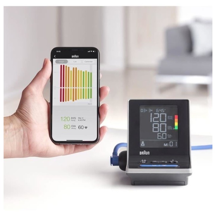 Tensiometre Braun Tensiometre intelligent ExactFit™ 5 Connect - BUA6350EU Tensiometre Braun Tensiometre intelligent ExactFit™ 5 Connect - BUA6350EU