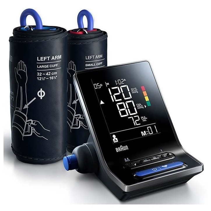 Tensiometre Braun Tensiometre intelligent ExactFit™ 5 Connect - BUA6350EU Tensiometre Braun Tensiometre intelligent ExactFit™ 5 Connect - BUA6350EU