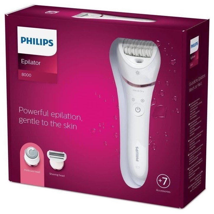 Epilateur électrique - PHILIPS - BRE730/10 - Satinelle Advanced