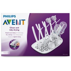 Egouttoir a biberons et tétines - PHILIPS AVENT - Bac d'égouttement