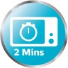 Stérilisateur micro-ondes - PHILIPS AVENT - Vapeur rapide - Bleu/Blan
