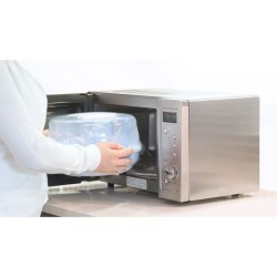 Stérilisateur micro-ondes - PHILIPS AVENT - Vapeur rapide - Bleu/Blan