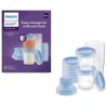 Pots de conservation - PHILIPS AVENT - Lait maternel - 10 pots 180ml +