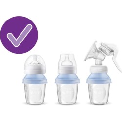Pots de conservation - PHILIPS AVENT - Lait maternel - 10 pots 180ml +