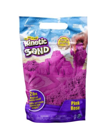 Kinetic Sand - Recharge Sable Rose - 907g - Pour Enfant des 3 ans - SPIN MASTER