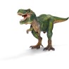 Figurine T-Rex vert, Tyrannosaure Rex avec mâchoire mobile, jouet din