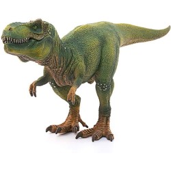 Figurine T-Rex vert, Tyrannosaure Rex avec mâchoire mobile, jouet din