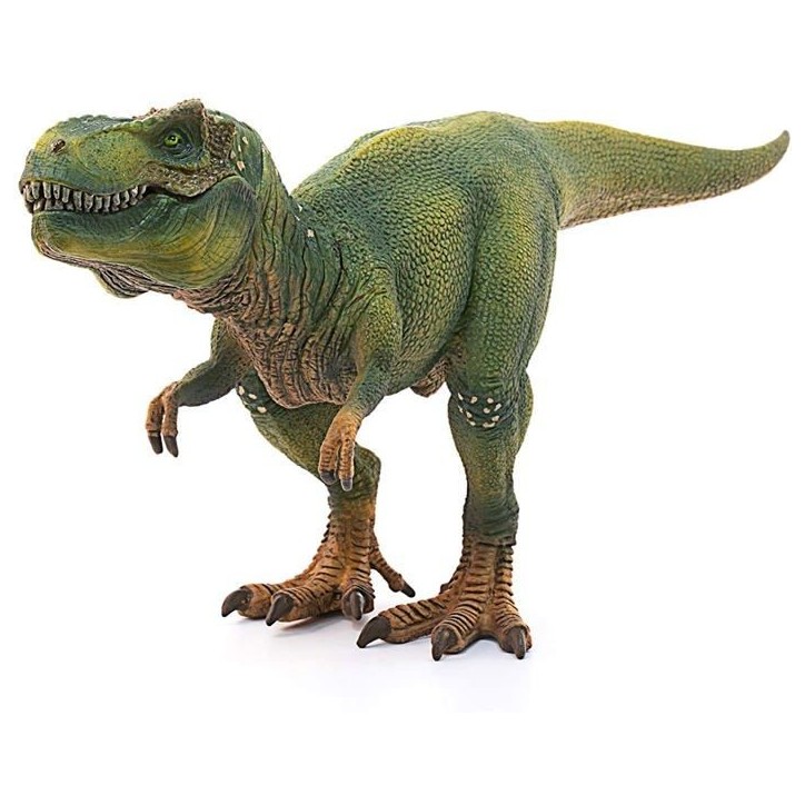 Figurine T-Rex vert, Tyrannosaure Rex avec mâchoire mobile, jouet dinosaure pour enfants, des 4 ans, Schleich 14525 DINOSAURS Figurine T-Rex vert, Tyrannosaure Rex avec mâchoire mobile, jouet dinosaure pour enfants, des 4 ans, Schleich 14525 DINOSAURS