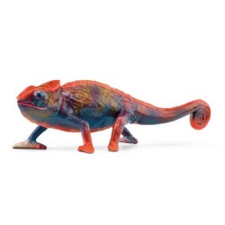 Figurine Caméléon, Figurine qui change de couleur avec la chaleur, j