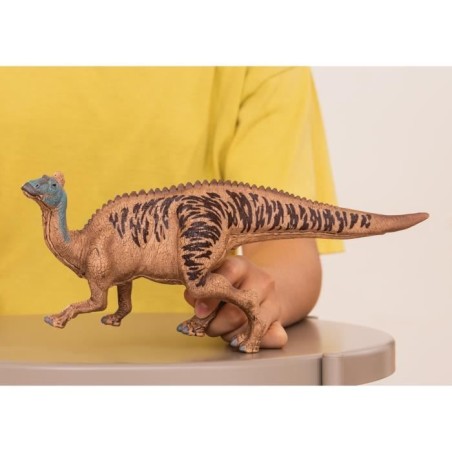 Figurine Dinosaure Edmontosaure Réaliste - Figurine d'Action Dinosaure a la Mâchoire Mobile - Créature Préhistorique - Jouet