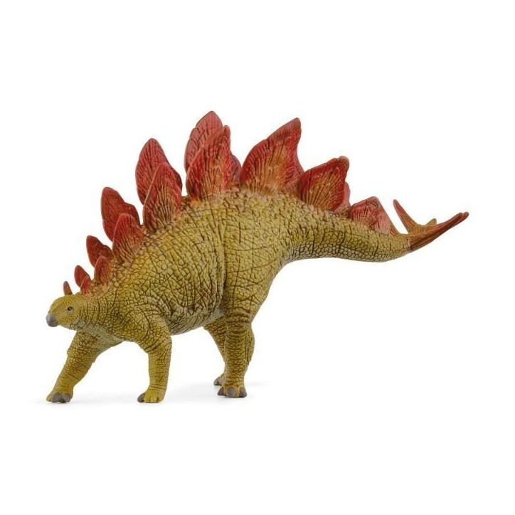 Figurine Stégosaure, avec détails réalistes, Schleich 15040 Dinosaurs, pour enfants des 4 ans