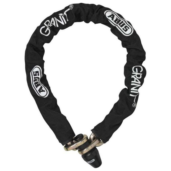 Antivol de chaîne - ABUS - 1480/180 - Maillons 14 mm - Gainage tissu - Cylindre Xplus Antivol de chaîne - ABUS - 1480/180 - Maillons 14 mm - Gainage tissu - Cylindre Xplus