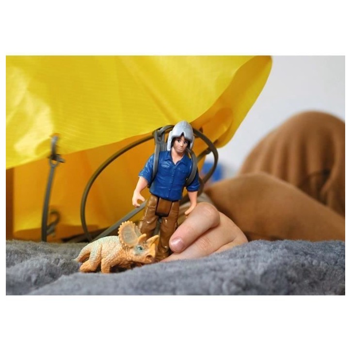 Sauvetage en Parachute, Coffret schleich avec 1 parachute, 1 figurine humaine et 1 dinosaure, Ensemble de Jouets Préhistoriques Sauvetage en Parachute, Coffret schleich avec 1 parachute, 1 figurine humaine et 1 dinosaure, Ensemble de Jouets Préhistoriques