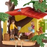 Cabane aventure dans les arbres, coffret de 60 pieces détaillées ave