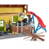 Écurie avec boxes et animaux, coffret de 82 pieces avec chevaux, Schl