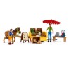 Étal mobile de la ferme, jeu de ferme avec figurines de fermiers, che