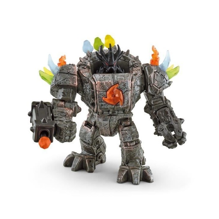 Master Robot et sa Mini Creature, coffret figurine robot de 20 pieces avec pieces mobiles et rotatives, jouet robot pour enfants Master Robot et sa Mini Creature, coffret figurine robot de 20 pieces avec pieces mobiles et rotatives, jouet robot pour enfants