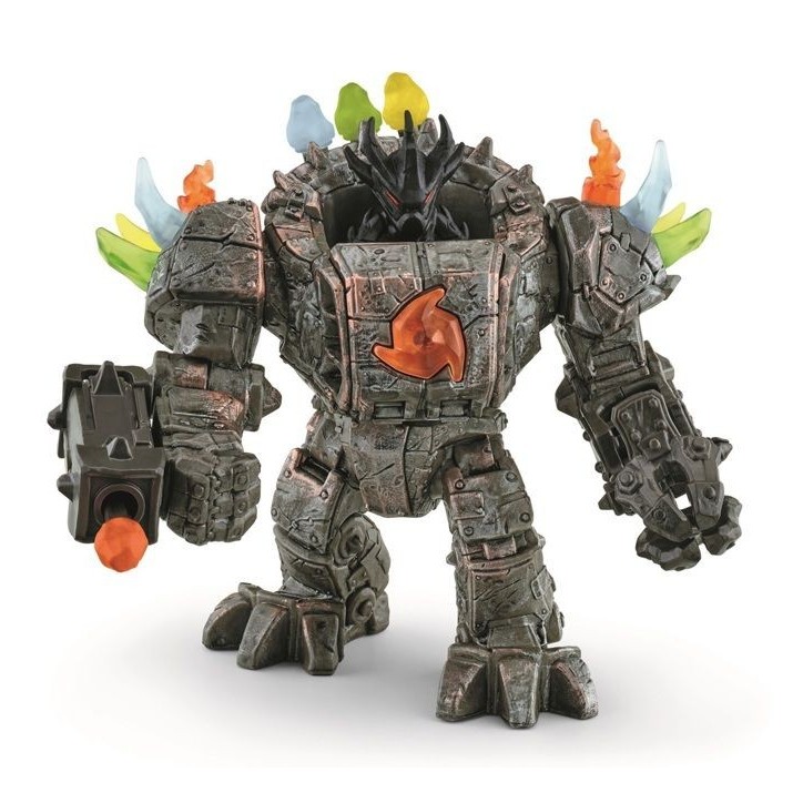 Master Robot et sa Mini Creature, coffret figurine robot de 20 pieces avec pieces mobiles et rotatives, jouet robot pour enfants Master Robot et sa Mini Creature, coffret figurine robot de 20 pieces avec pieces mobiles et rotatives, jouet robot pour enfants