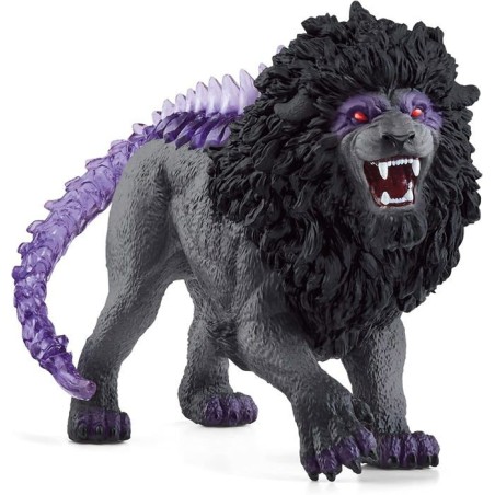 Figurine Lion des Ténebres - Figurine Hautement Détaillée et Réaliste a la Queue Transparente - Jouet pour Garçons et Fille