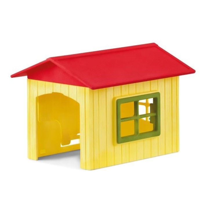 Figurine Niche pour Chien , pour enfants des 3 ans, coffret, 18,8 x 8,2 x 14,7 cm - Schleich 42573 FARM WORLD