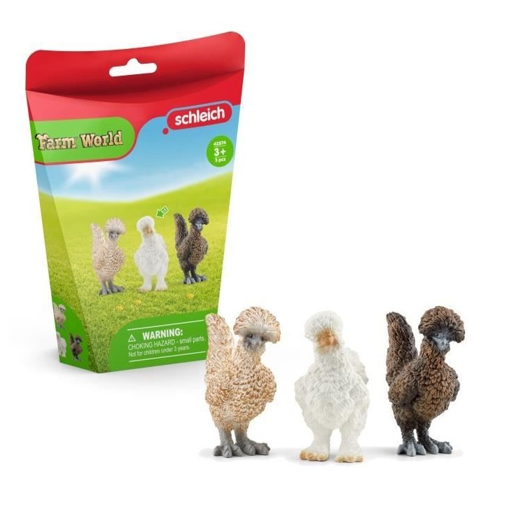 Coffret de Figurines Poules - Ferme Jouet et Grange de 3 Pieces avec Figurines Poules, Pour Garçons et Filles - Jouet 3 ans - Coffret de Figurines Poules - Ferme Jouet et Grange de 3 Pieces avec Figurines Poules, Pour Garçons et Filles - Jouet 3 ans -