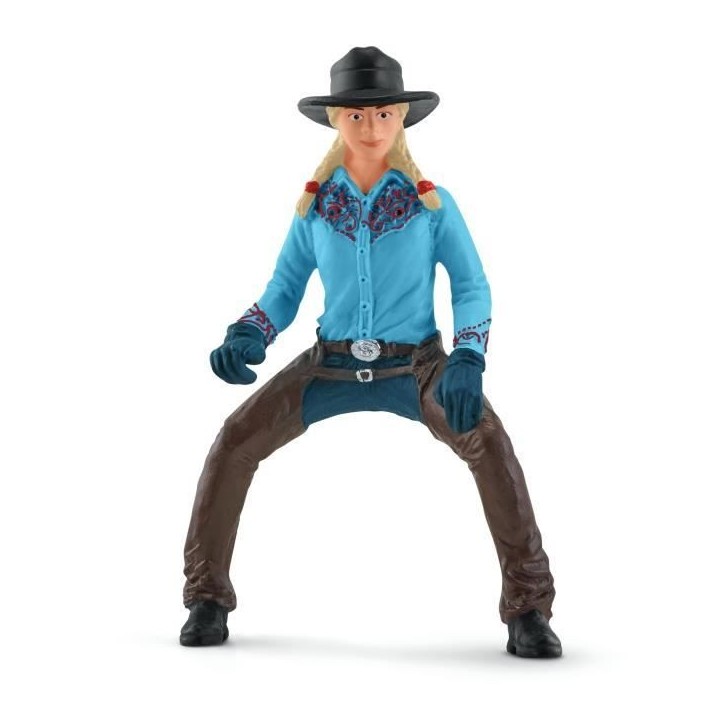 Coffret SCHLEICH - Equipe de Cowboy et leurs lassos - 42577 - Gamme Farm World