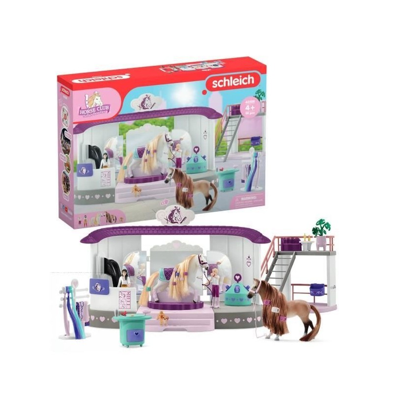 Écurie Schleich Salon de Beauté Sofia's Beauties avec Accessoires de Écurie Schleich Salon de Beauté Sofia's Beauties avec Accessoires de