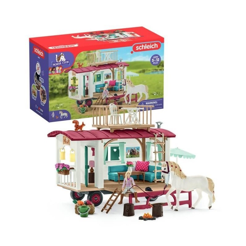 Caravane rencontres secretes, coffret schleich avec 1 cheval schleich Caravane rencontres secretes, coffret schleich avec 1 cheval schleich