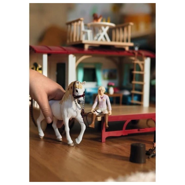Caravane rencontres secretes, coffret schleich avec 1 cheval schleich inclus, coffret figurines pour enfants de 5 ans - schleich Caravane rencontres secretes, coffret schleich avec 1 cheval schleich inclus, coffret figurines pour enfants de 5 ans - schleich