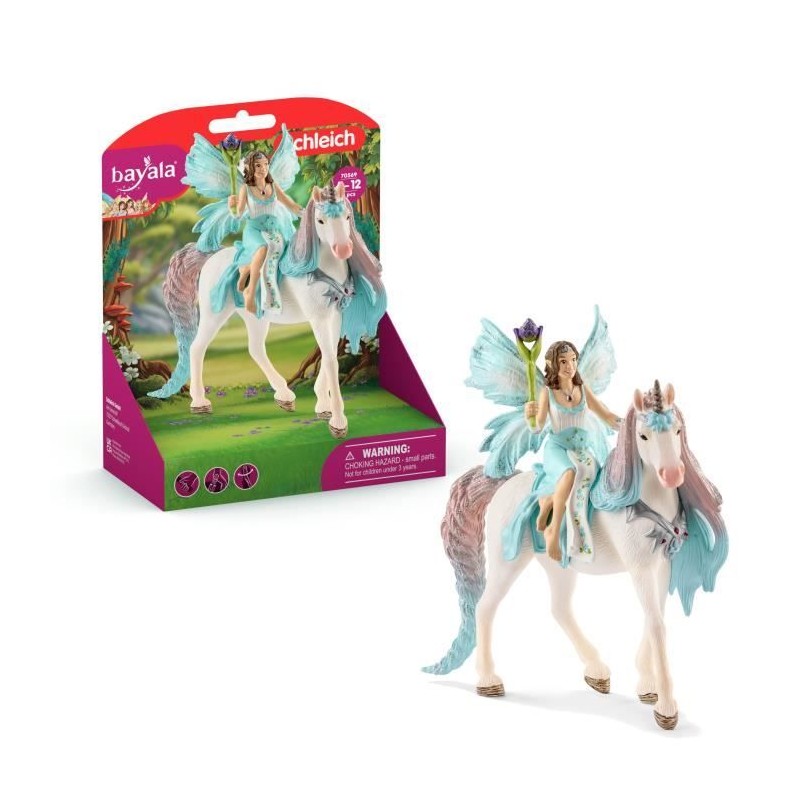 Coffret de Figurines Fée Eyela avec Jouet Licorne de Princesse - Prin Coffret de Figurines Fée Eyela avec Jouet Licorne de Princesse - Prin