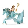 Figurine Sirene Eyela sur cheval de mer - avec sa Baguette Magique - S