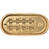 Cadenas a combinaison - ABUS - 180IB/50 B/DFNLI - Corps laiton forgé