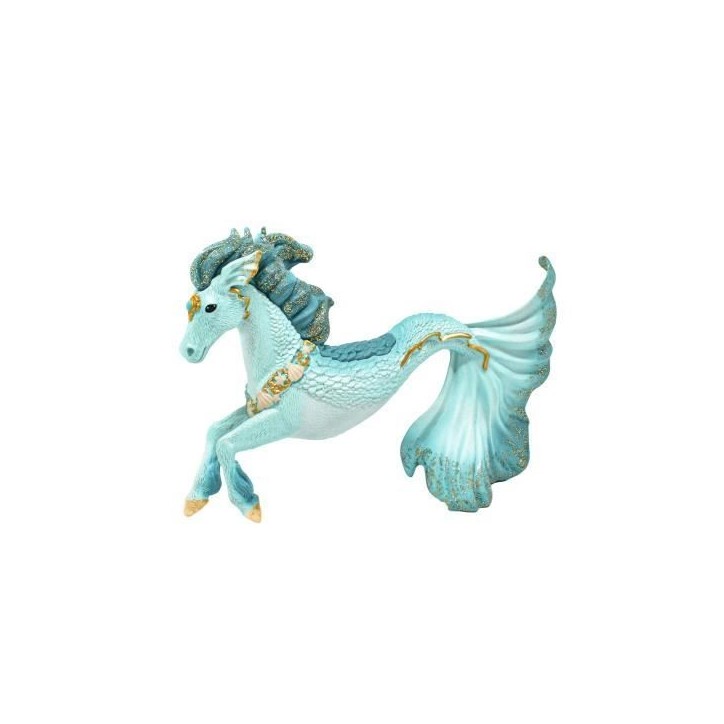 Figurine Sirene Eyela sur cheval de mer - avec sa Baguette Magique - Schleich 70594 Bayala - Des 5 ans Figurine Sirene Eyela sur cheval de mer - avec sa Baguette Magique - Schleich 70594 Bayala - Des 5 ans