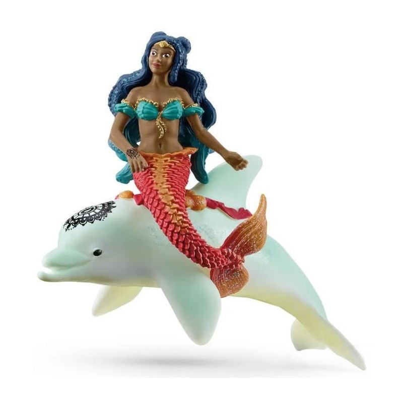Figurine SCHLEICH - Isabelle et son dauphin - Gamme bayala Figurine SCHLEICH - Isabelle et son dauphin - Gamme bayala