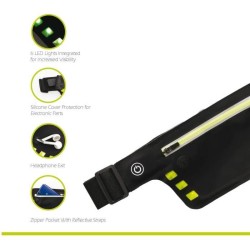 Ceinture de course - SCHILDKRÖT - Wheel Bee Running Waistbag Night Ru