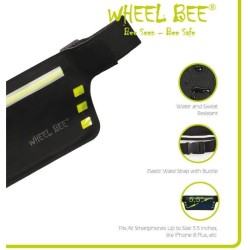 Ceinture de course - SCHILDKRÖT - Wheel Bee Running Waistbag Night Ru