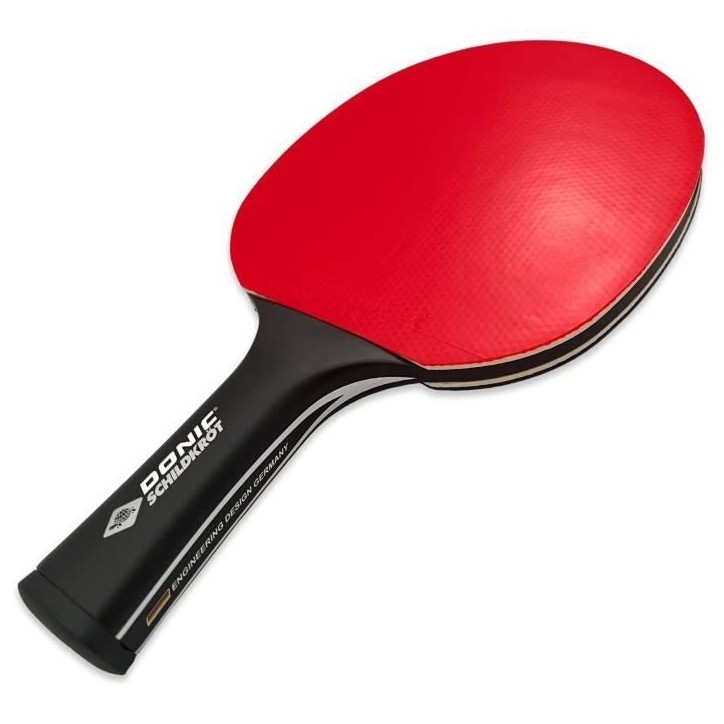 Raquette de tennis de table - SCHILDKRÖT - Qualité supérieure - Epaisseur 1.9 mm - CARBOTEC 900