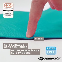 Tapis de yoga - FITNESS - SCHILDKRÖT - 183 x 61 cm - 4 mm - Sac inclu