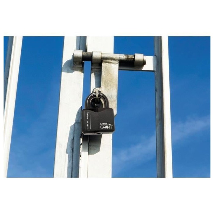 Cadenas - ABUS - Granit Plus 63MM - Acier cémenté - Anse protégée - 55 mm Cadenas - ABUS - Granit Plus 63MM - Acier cémenté - Anse protégée - 55 mm