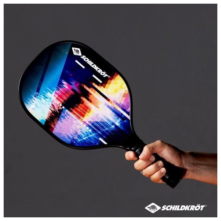 Set de Pickleball - SCHILDKRÖT - Jeu de raquettes - 2 raquettes + 2 balles Set de Pickleball - SCHILDKRÖT - Jeu de raquettes - 2 raquettes + 2 balles