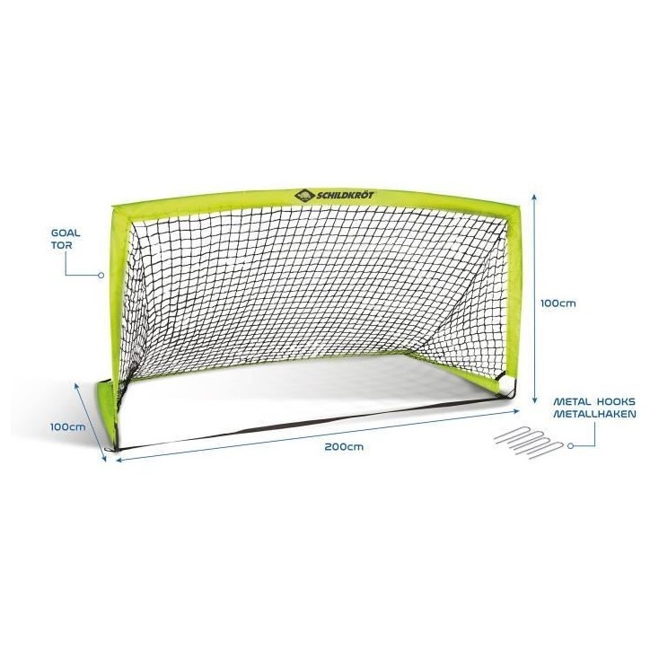 But de football - Pliable - SCHILDKRÖT - XL - 200 x 100 x 100 cm But de football - Pliable - SCHILDKRÖT - XL - 200 x 100 x 100 cm