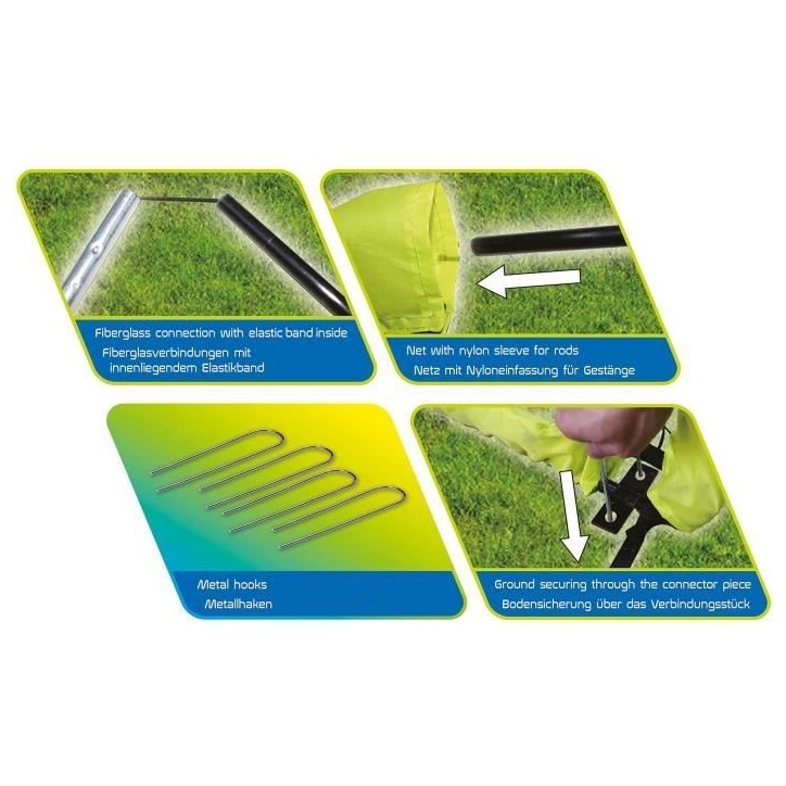 But de football - Pliable - SCHILDKRÖT - XL - 200 x 100 x 100 cm But de football - Pliable - SCHILDKRÖT - XL - 200 x 100 x 100 cm
